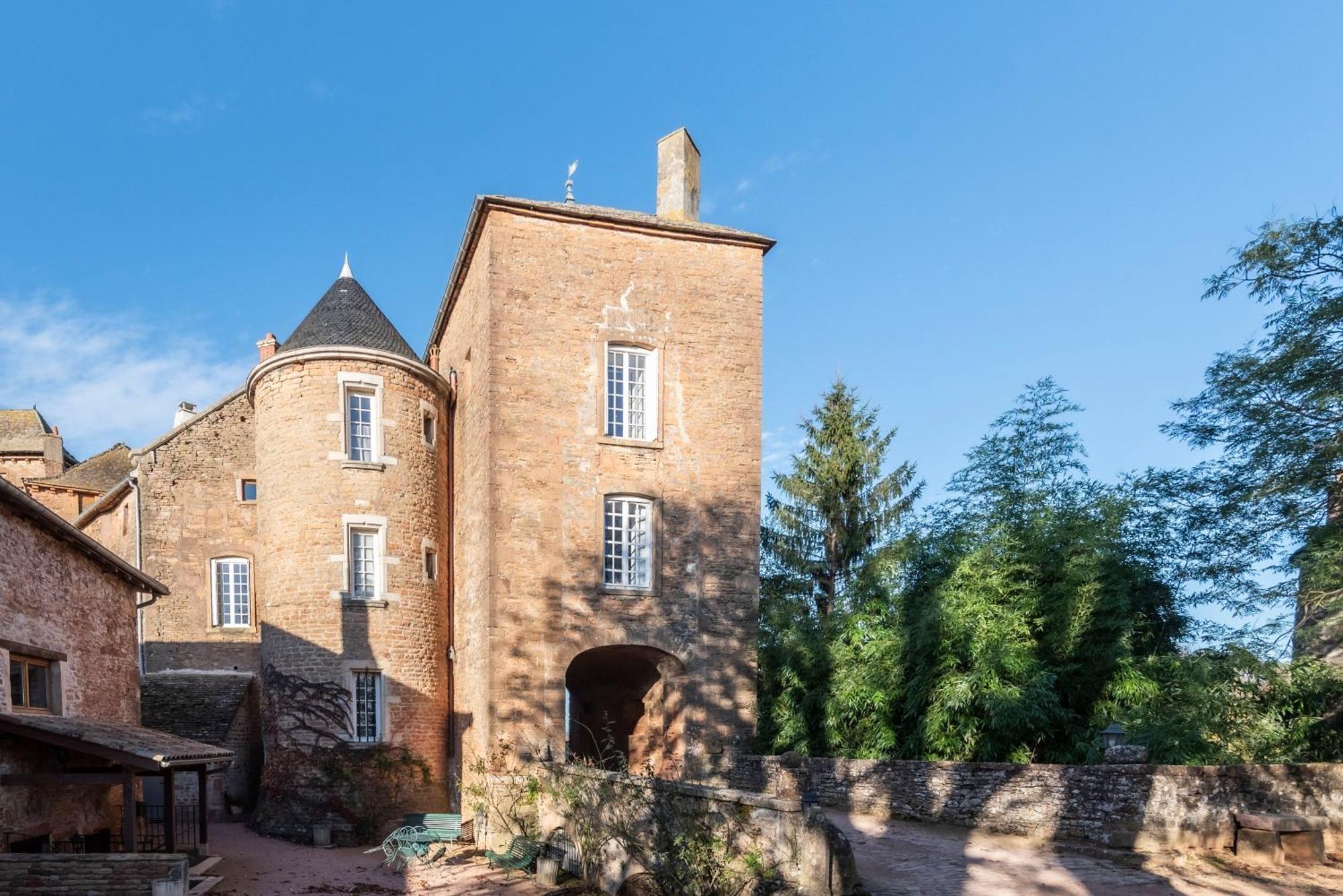 Chateau De Salornay Hurigny Eksteriør billede