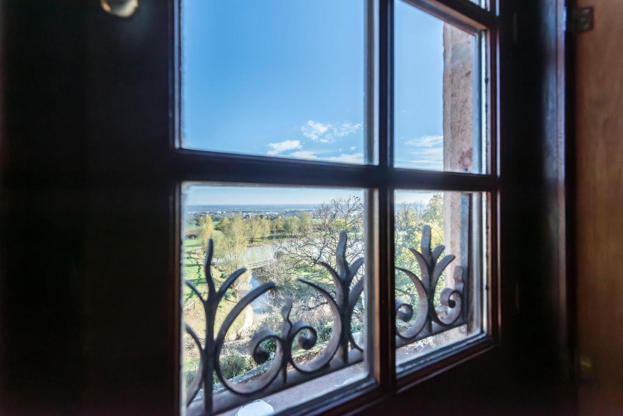 Chateau De Salornay Hurigny Eksteriør billede